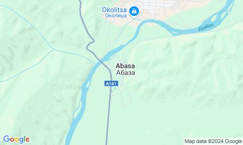 Ausschnitt der Weltkarte zu Abasa