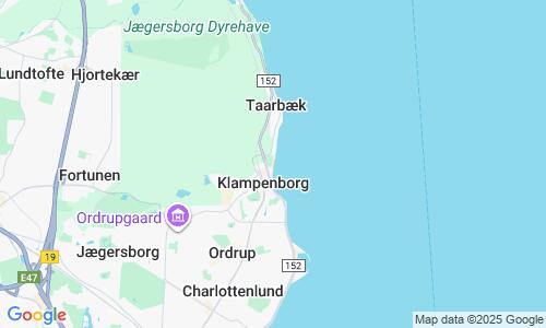 Ausschnitt der Weltkarte zu Bellevue Strand