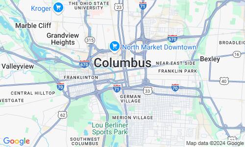 Ausschnitt der Weltkarte zu Columbus
