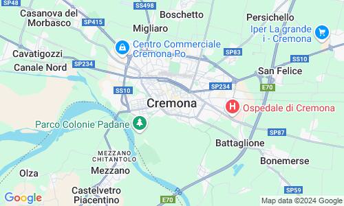 Ausschnitt der Weltkarte zu Cremona