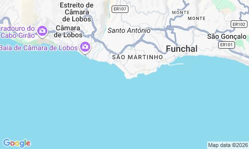 Ausschnitt der Weltkarte zu Doca do Cavacas