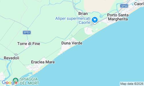 Ausschnitt der Weltkarte zu Duna Verde