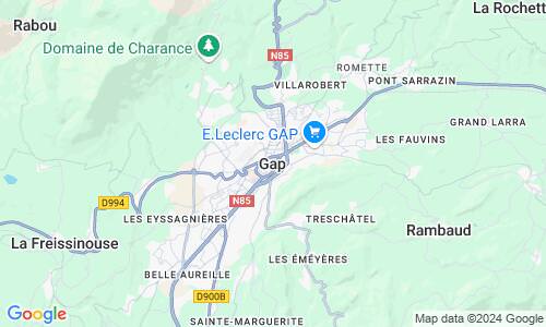 Ausschnitt der Weltkarte zu Gap