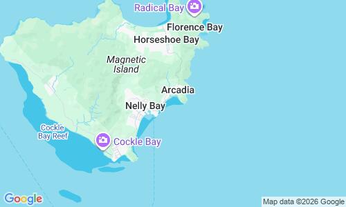 Ausschnitt der Weltkarte zu Geoffrey Bay Beach