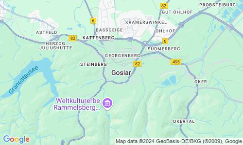 Ausschnitt der Weltkarte zu Goslar