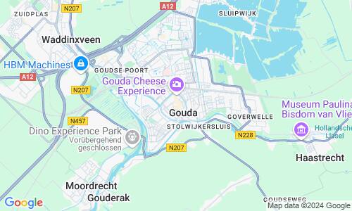 Ausschnitt der Weltkarte zu Gouda