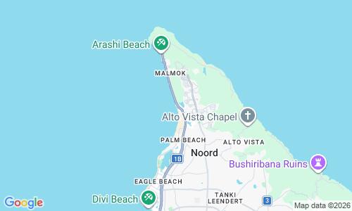 Ausschnit der Weltkarte zu Hadicurari Beach
