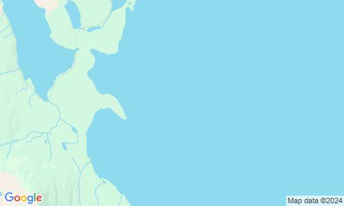 Ausschnitt der Weltkarte zu Hammerfest