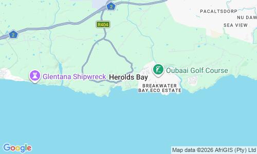 Ausschnitt der Weltkarte zu Herolds Bay