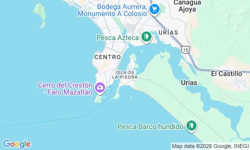 Ausschnitt der Weltkarte zu Isla de la Piedra
