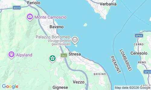 Ausschnitt der Weltkarte zu Isola Bella