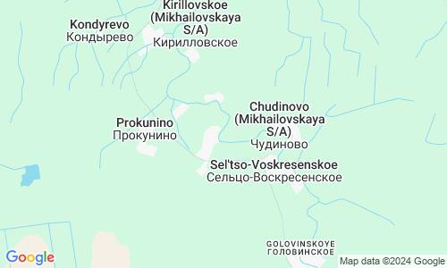 Ausschnitt der Weltkarte zu Jaroslawl