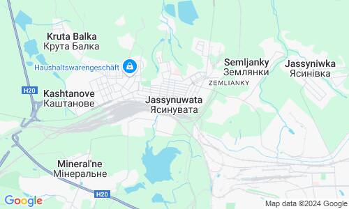 Ausschnitt der Weltkarte zu Jassynuwata
