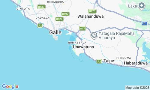 Ausschnitt der Weltkarte zu Jungle Beach