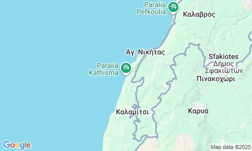 Ausschnitt der Weltkarte zu Kathisma Beach