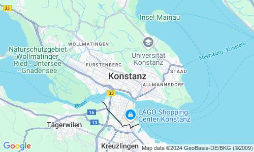 Ausschnitt der Weltkarte zu Konstanz