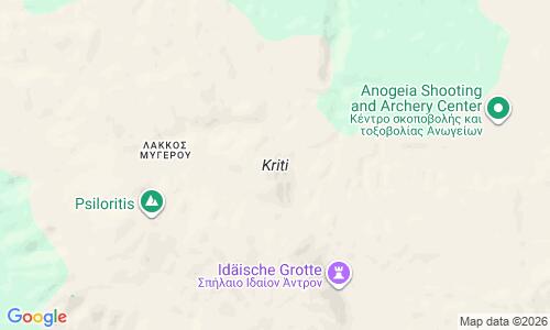 Ausschnitt der Weltkarte zu Kreta