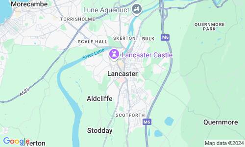 Ausschnitt der Weltkarte zu Lancaster