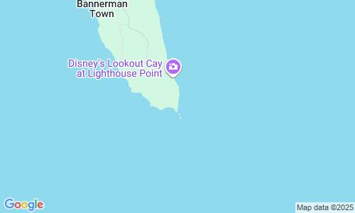 Ausschnitt der Weltkarte zu Lighthouse Beach