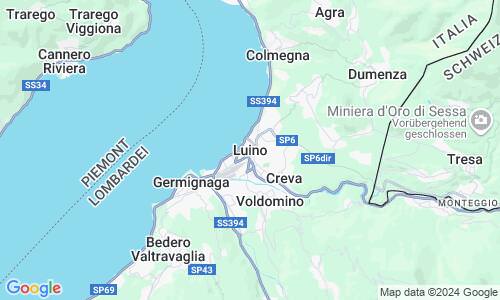 Ausschnitt der Weltkarte zu Luino