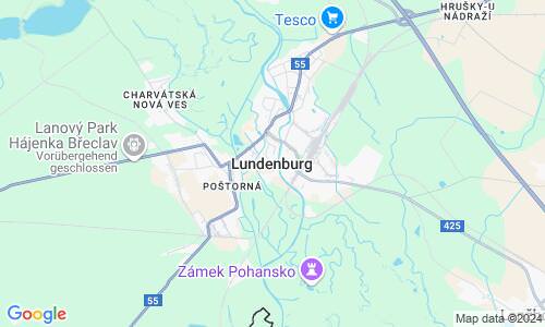 Ausschnitt der Weltkarte zu Lundenburg