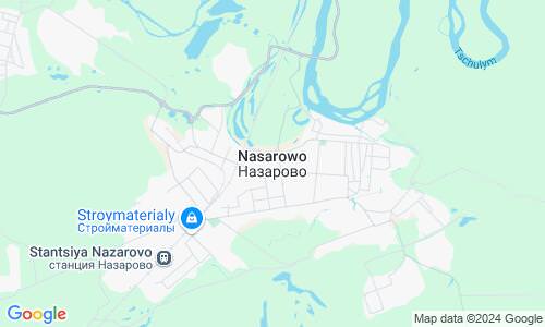 Ausschnitt der Weltkarte zu Nasarowo