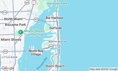 Ausschnitt der Weltkarte zu North Beach Oceanside Park