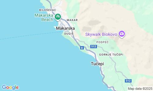 Ausschnitt der Weltkarte zu Nugal Beach