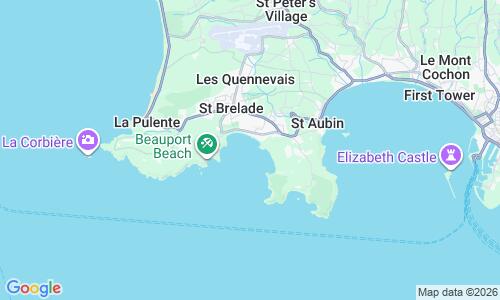 Ausschnitt der Weltkarte zu Ouaisne Bay