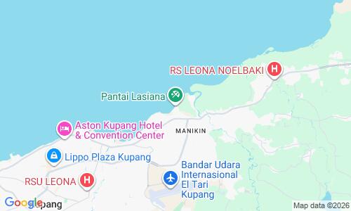 Ausschnitt der Weltkarte zu Pantai Lasiana