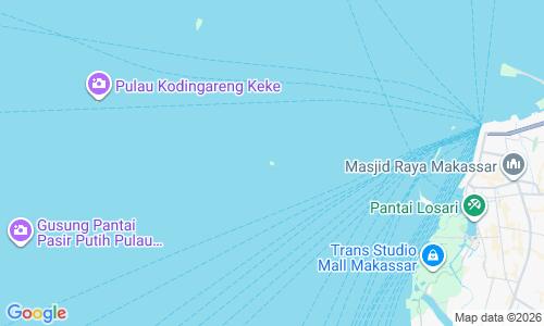 Ausschnitt der Weltkarte zu Pantai Samalona