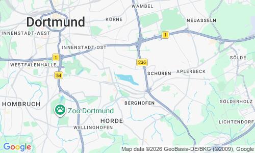 Ausschnitt der Weltkarte zu Phönix See