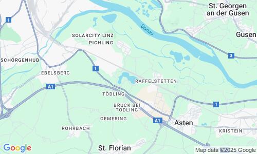 Ausschnitt der Weltkarte zu Pichlinger See