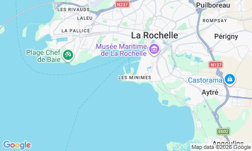 Ausschnitt der Weltkarte zu Plage des Minimes