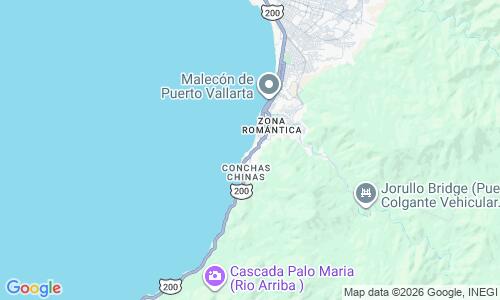 Ausschnitt der Weltkarte zu Playa Amapas