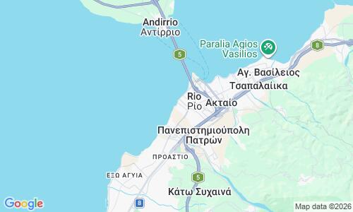 Ausschnitt der Weltkarte zu Rio Beach