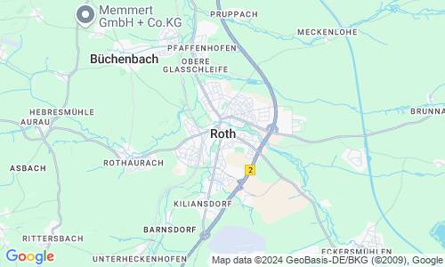 Ausschnitt der Weltkarte zu Roth