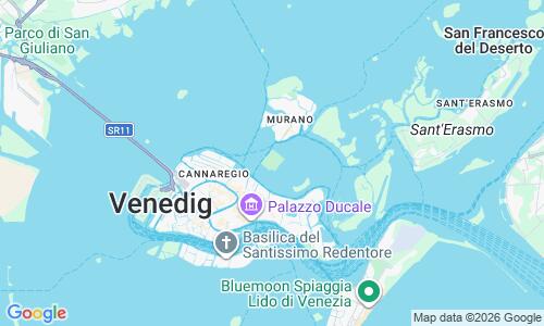 Ausschnitt der Weltkarte zu San Michele