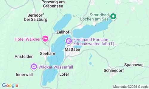 Ausschnit der Weltkarte zu Seebad Mattsee