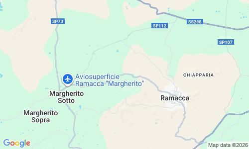 Ausschnitt der Weltkarte zu Sizilien