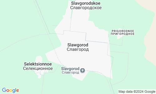 Ausschnitt der Weltkarte zu Slawgorod