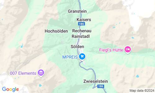 Ausschnit der Weltkarte zu Sölden
