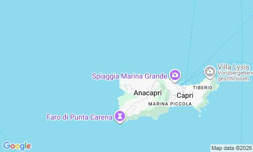 Ausschnitt der Weltkarte zu Spiaggia di Gradola