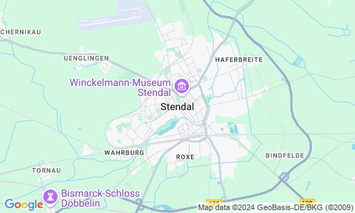 Ausschnitt der Weltkarte zu Stendal