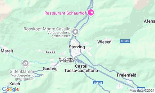 Ausschnitt der Weltkarte zu Sterzing