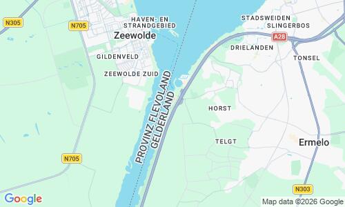 Ausschnitt der Weltkarte zu Strand Horst