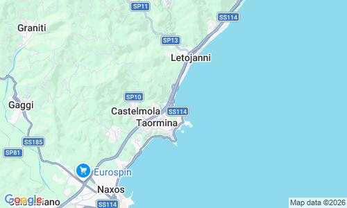 Ausschnitt der Weltkarte zu Strand Spisone
