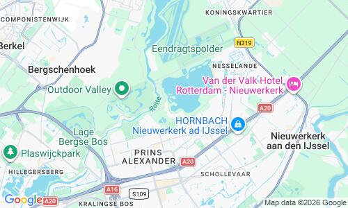 Ausschnitt der Weltkarte zu Strand Zevenhuizerplas