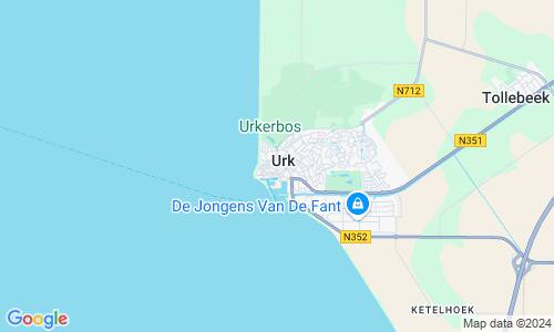 Ausschnitt der Weltkarte zu Urk