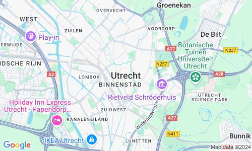 Ausschnit der Weltkarte zu Utrecht